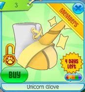 aj worth unicorn glove.